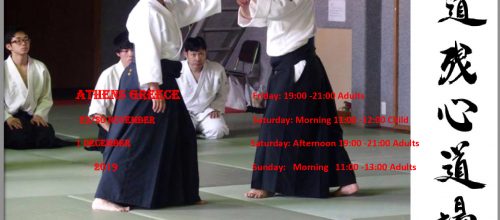 Aikido seminar with Sensei Suwa Masatoshi